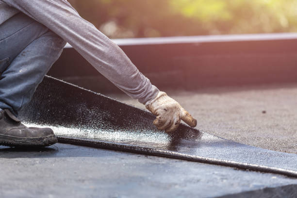 Professional Exterior Waterproofing technician working in Gibbstown, NJ